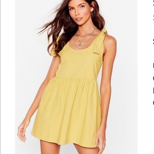 NWT Nasty Gal Smock Dress